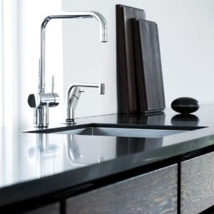 Osier  Keukenmengkraan Chroom