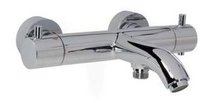 Blue Label Brondby Badthermostaat kraan  chroom